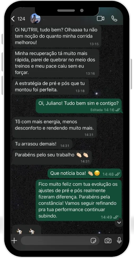 Cliente feliz com resultados