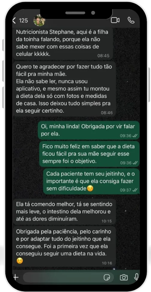 Cliente online satisfeito