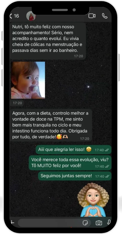 Cliente feliz com resultados